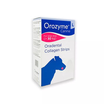 Жувальні смужки Orozyme Орозим для гігієни ротової порожнини собак, L для великих порід від 30 кг OR-26-L фото